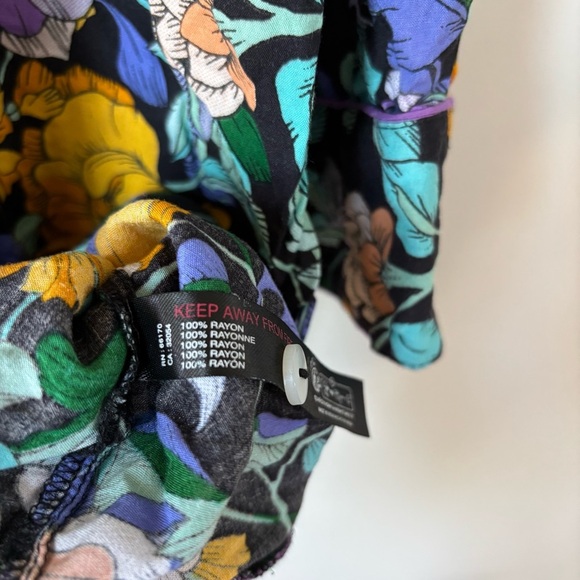 Alexandra Farmer for Anthropologie Floral Pajama Set Size M - Picture 5 of 10